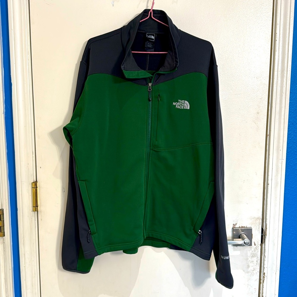 The North Face TKA Stretch Soft Shell Full Zip Fleece Jacket